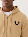 BUDDHA SEAL ZIP HOODIE