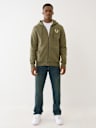 BUDDHA SEAL ZIP HOODIE