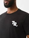 FLOCKED LOGO TEE