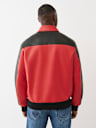 COLOR BLOCKED LOGO RACING JACKET