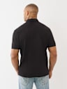RELAXED PATCH POLO SHIRT