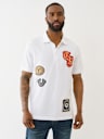 RELAXED PATCH POLO SHIRT