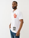 RELAXED PATCH POLO SHIRT