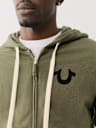 BUDDHA ZIP HOODIE
