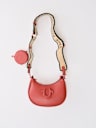 LOGO STRAP HOBO BAG