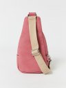 FAUX SUEDE STITCHED SLING BAG