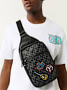 PATCH PU SLING BAG