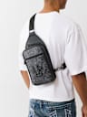 PAISLEY HORSESHOE SLING BAG