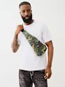 CAMO PRINT SLING BAG