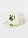 EMBROIDERED CREST TRUCKER HAT
