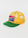 PATCH LOGO COLORBLOCK MESH TRUCKER HAT