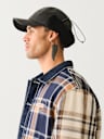 FAUX SHEARLING TRIM HAT