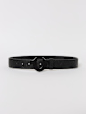 EMBOSSED HORSESHOE BUCKLE BELT