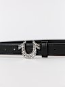 WOMEN'S CRYSTAL HORSESHOE BELT