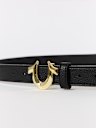 WOMEN'S HORSESHOE BUCKLE BELT