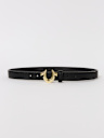 WOMEN'S HORSESHOE BUCKLE BELT
