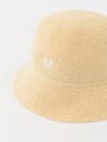 CROCHET HORSESHOE BUCKET HAT