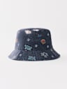 GROOVY DENIM BUCKET HAT