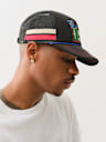 EMBROIDERED LOGO TRUCKER HAT
