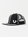 FLAT BRIM HORSESHOE TRUCKER HAT