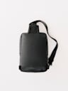 METAL CLASP LOGO SLING BAG