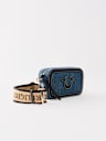 DENIM HORSESHOE CAMERA BAG