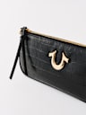 BOLSO DE CADENA PARA HOMBRO DE CUERO SINTÉTICO SÍMIL COCODRILO