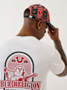 HORSESHOE ALLOVER PRINT BASEBALL HAT