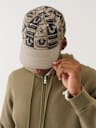 HORSESHOE ALLOVER PRINT BASEBALL HAT
