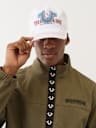 HORSESHOE APPLIQUE BASEBALL HAT