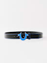 ENAMEL HORSESHOE BUCKLE BELT