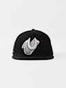3D LUREX HORSESHOE HAT
