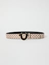 MONOGRAM LOGO BELT