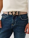 MONOGRAM LOGO BELT