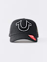 LOGO APPLIQUE TRUCKER HAT