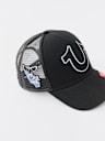 LOGO APPLIQUE TRUCKER HAT