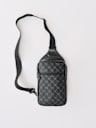 LOGO MONOGRAM SLING BAG