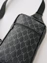 LOGO MONOGRAM SLING BAG