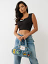 DENIM PATCH PURSE
