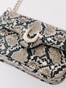 PYTHON SHOULDER BAG