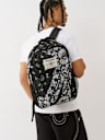 DENIM PAISLEY BACKPACK