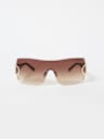CRYSTAL SHIELD SUNGLASSES