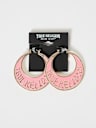 CRESCENT HORSESHOE HOOP EARRINGS
