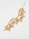 LAYERED HEART CHAIN BRACELET