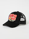 EMBROIDERED DOVE GRAPHIC TRUCKER HAT