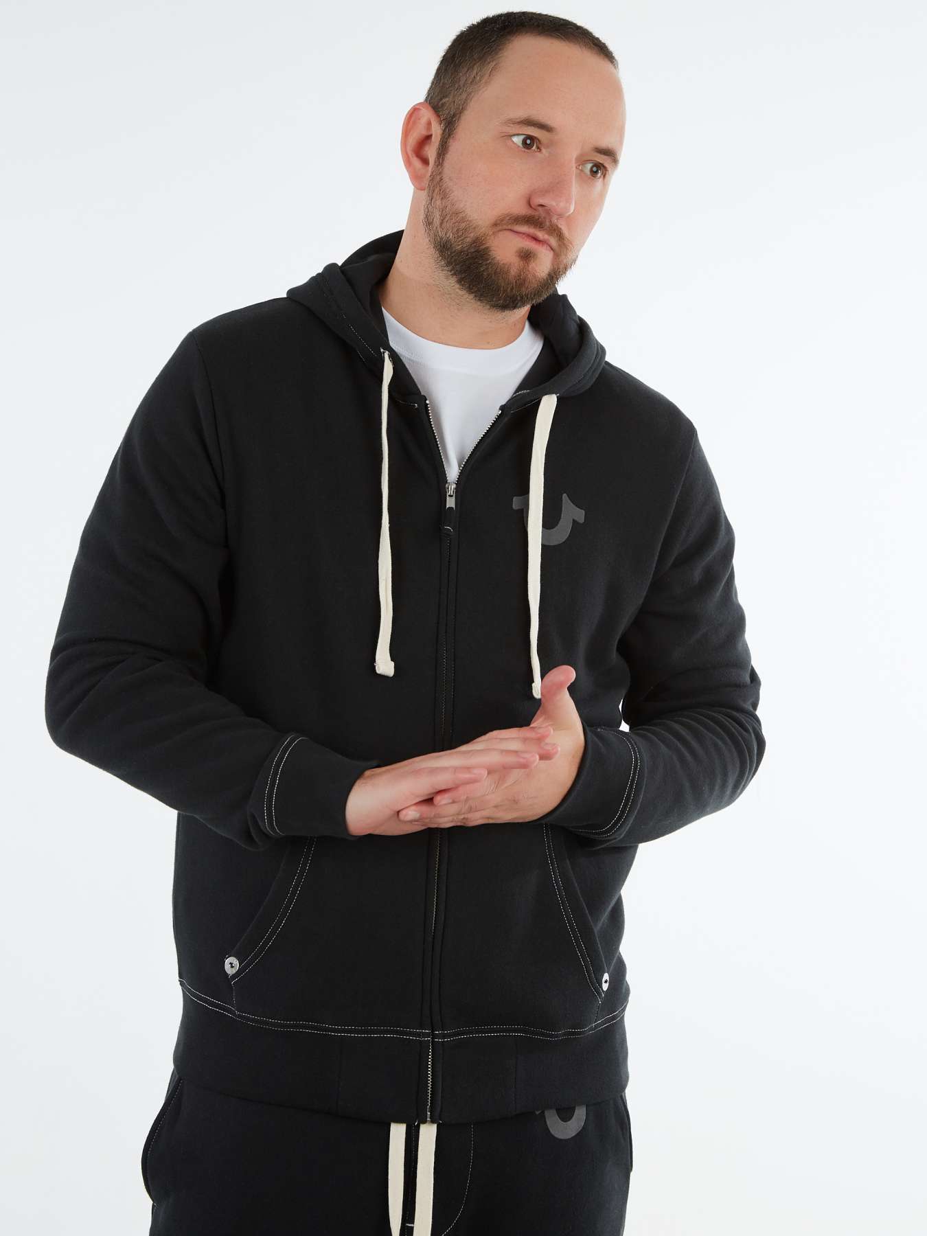 BUDDHA ZIP HOODIE, image 2