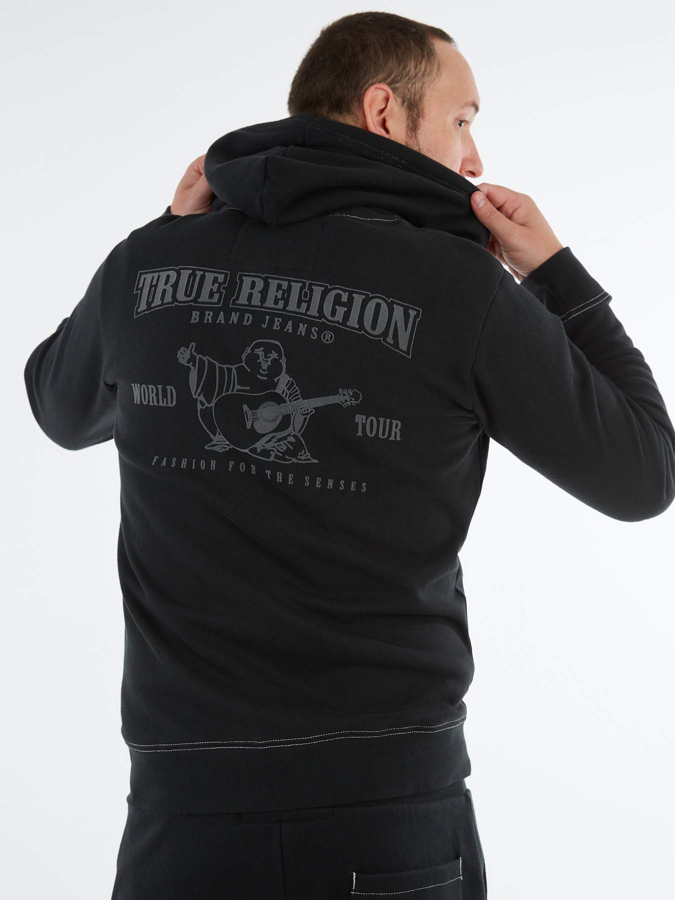 BUDDHA ZIP HOODIE, image 4