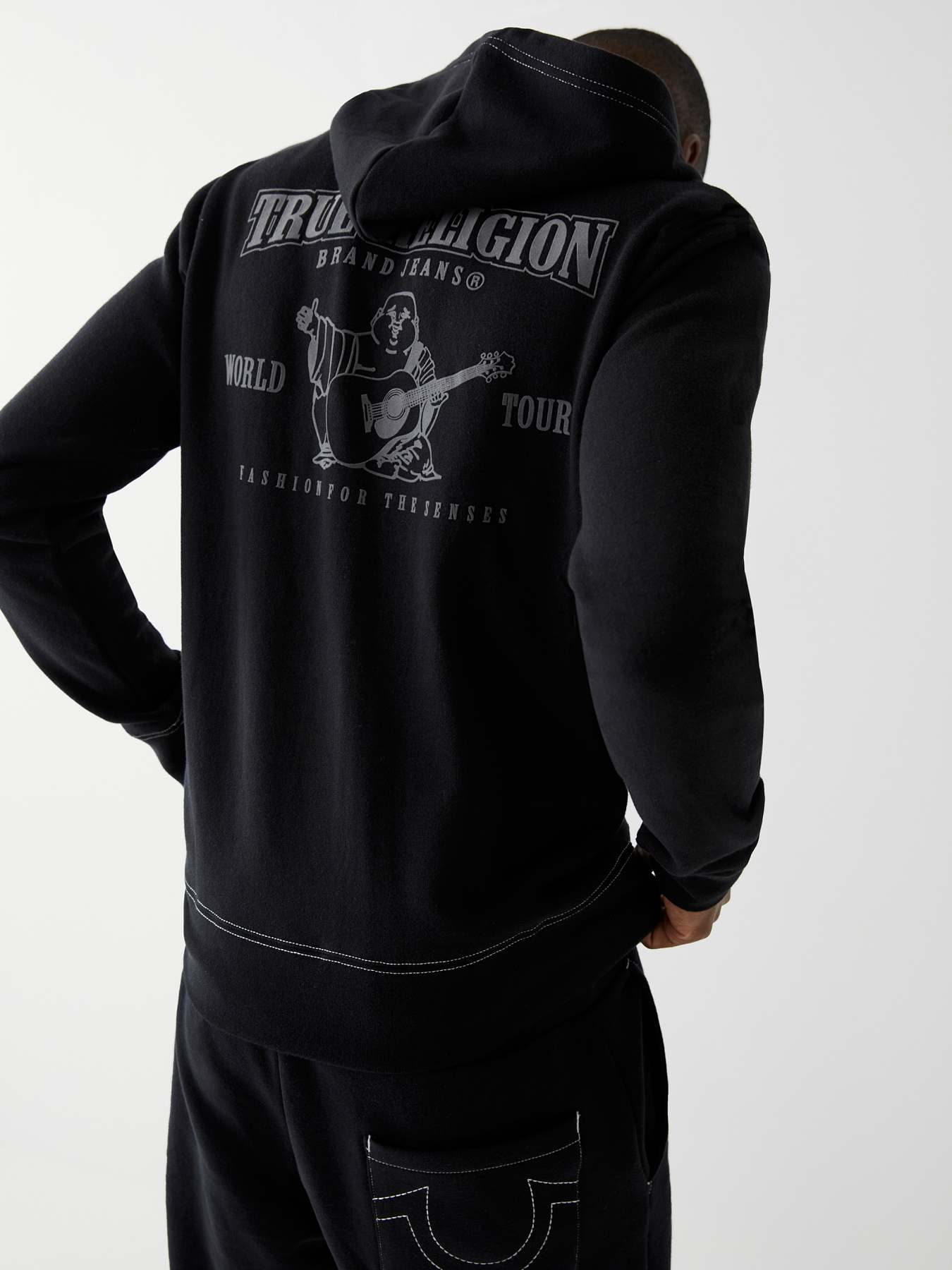 BUDDHA ZIP HOODIE, image 6