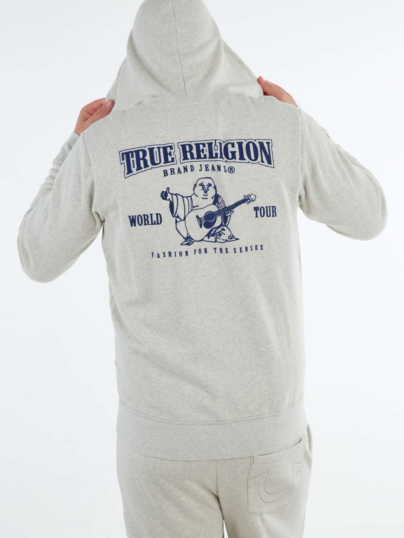 BUDDHA ZIP HOODIE, image 1