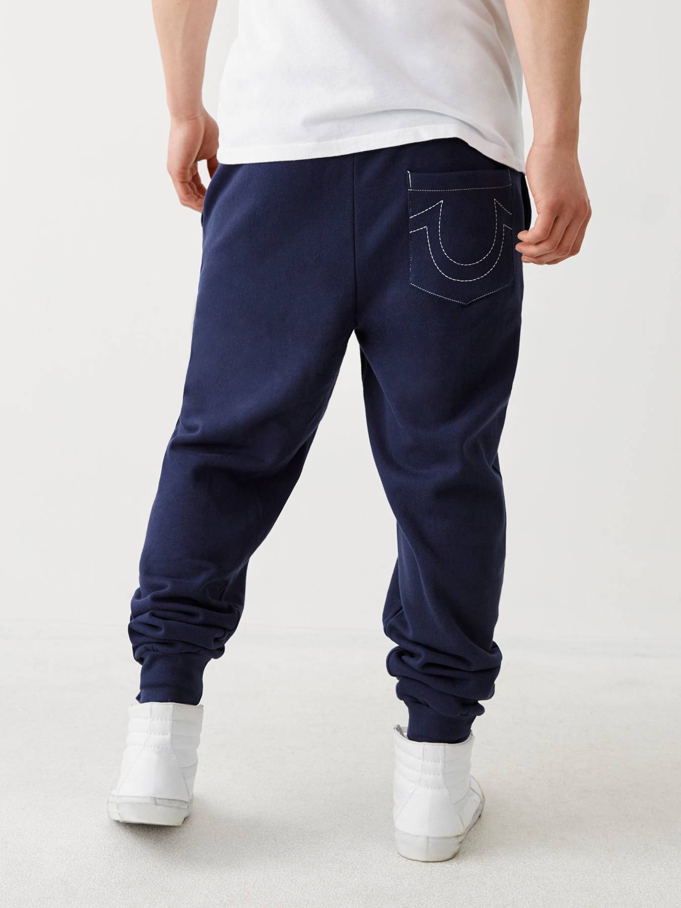 True religion navy joggers hotsell